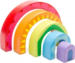 Wooden Rainbow Le Toy Van Petilou for Kids