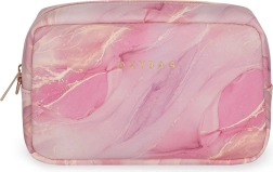 Trousse de toilette EMILY effet marbre rose (20 × 13 × 5 cm)