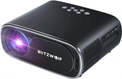 BlitzWolf Full-HD-LED‑Projektor mit Wi‑Fi und Bluetooth (schwarz)