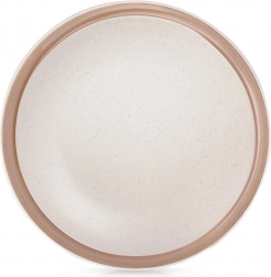 Keramischer Dessertteller Arthena Beige 20,5 cm