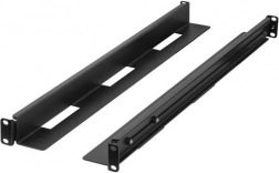 Screw-in sliding rails for rack cabinet