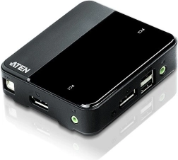 Commutateur KVM 2-Port USB 4K DP/Audio