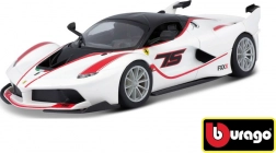 Bburago Ferrari Racing FXX K white model 1:24