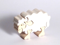 Wooden Insert Puzzle Sheep