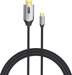 Câble USB-C vers HDMI 2.0 Vention CRBBG 1,5 m, 4K 60Hz (noir)