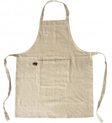 Tablier de cuisine en coton GREENISH avec liens et poche