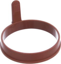 Moule en silicone pour œufs au plat rond orange SILLINIE