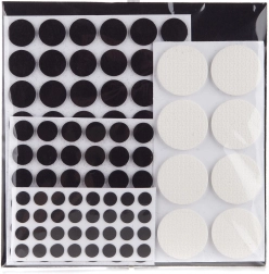 Filz-Schutzpads für Möbel – Mix aus Größen und Farben, 125 Stk.