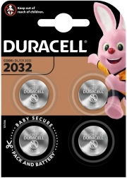 Duracell CR2032 batterijen 4 stuks