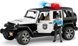 Bruder Jeep Wrangler Rubicon politie met figuur