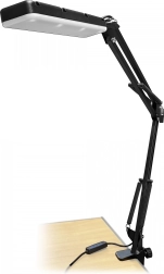 Lampe LED de bureau avec bras articulé et pince MEDIA-TECH Flex Lamp MT224