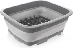 Foldable Silicone Dish Drainer 37 × 31.5 × 14.5 cm