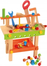 Bino établi en bois pour enfants avec outils