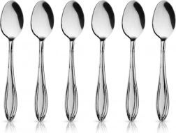 Stainless steel espresso spoons CONIC, set of 6