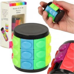 Logische puzzel draaicilinder – 3 rijen
