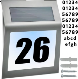 Solar-Hausnummernleuchte