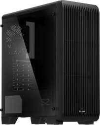 Boîtier PC ATX Mid Tower avec verre trempé et 3 ventilateurs
