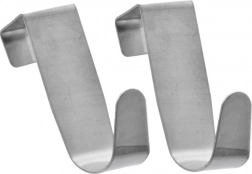 Edelstahl-Türhaken, Set 2 Stück