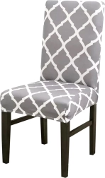 Ag863a chair cover gray pattern