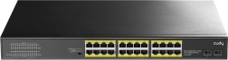 Commutateur PoE+ gigabit 24× GE avec 2× SFP, 300 W
