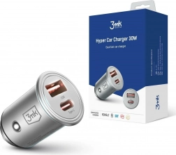 Autoladegerät 30 W mit USB‑C und USB‑A, mit PD- und QC‑Unterstützung