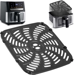 Grille antiadhésive en acier inoxydable pour friteuse à air 24 × 22,5 cm BERDSEN