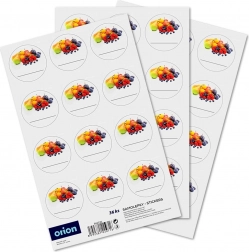 Étiquettes autocollantes pour bocaux 36 pcs
