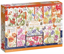 Dutch Tulips Puzzle 1000 Pieces JUMBO