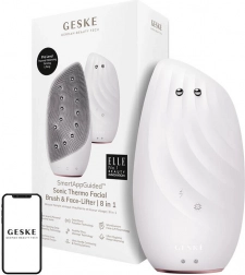 Sonic Gesichtsbürste mit Thermoanwendung 8v1 Geske mit App in der Farbe Starlight