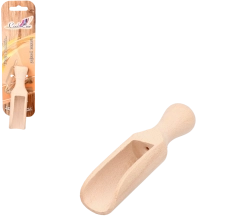 Cuillère doseuse en bois pour ingrédients en vrac de 10 cm