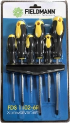 Set van 6 schroevendraaiers FIELDMANN FDS 1102-6R