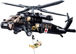 Sluban ModelBricks hélicoptère de sauvetage UH-60 Black Hawk