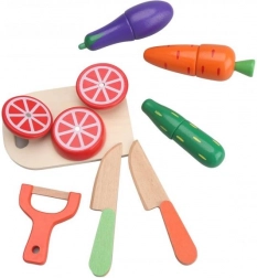 Wooden Cutting Vegetables for Children