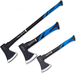 Axt-Set 600 g + 1000 g + 1800 g mit Verbundstiel