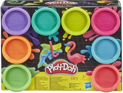Play-Doh Neon-Set Modelliermasse 8-Pack