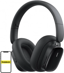 Casque sans fil avec ANC Baseus Bowie H1i noir