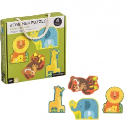 Petit Collage First Puzzle Baby Safari