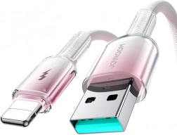 Joyroom kabel USB‑A naar Lightning 3 A, 1,2 m, wit