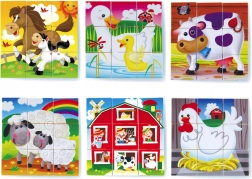 Stacking Picture Cubes – Farm