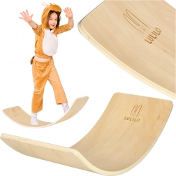 Planche d’équilibre en bois Lulilo pour enfants et adultes