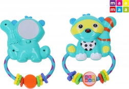 Interactive Racoon Teddy 17 cm