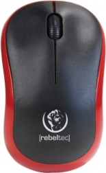 Wireless Mouse Rebeltec Meteor Red