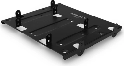 Metal Mounting Frame for 4x 2.5" HDD in 5.25" Bay Black