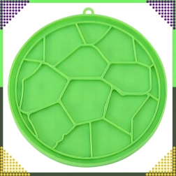 Tapis de léchage en silicone pour chiens et chats vert