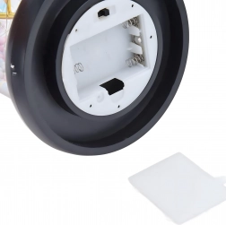 LED-Rose in Glaskuppel – rosafarbene Dekolampe und romantisches Geschenk