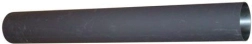 Tuyau de fumée 150 mm, longueur 750 mm, épaisseur 1,5 mm, noir