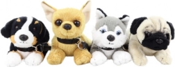Plush Puppy with Leash 17 cm