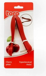 Cherry pitter, black, 12.5 × 2.5 cm