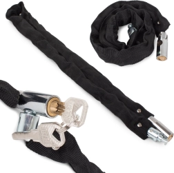 Ketten­schloss für Fahrrad und Motorrad, 100 cm