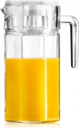 Glaskrug mit Deckel 1,5 l